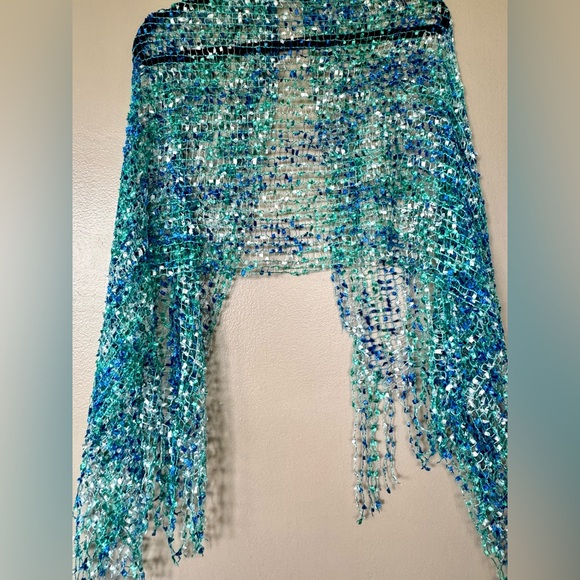 NWOT Unbranded - Women’s Formal Evening Wear One Size Fits Most Scarf Wrap Set - Picture 10 of 15